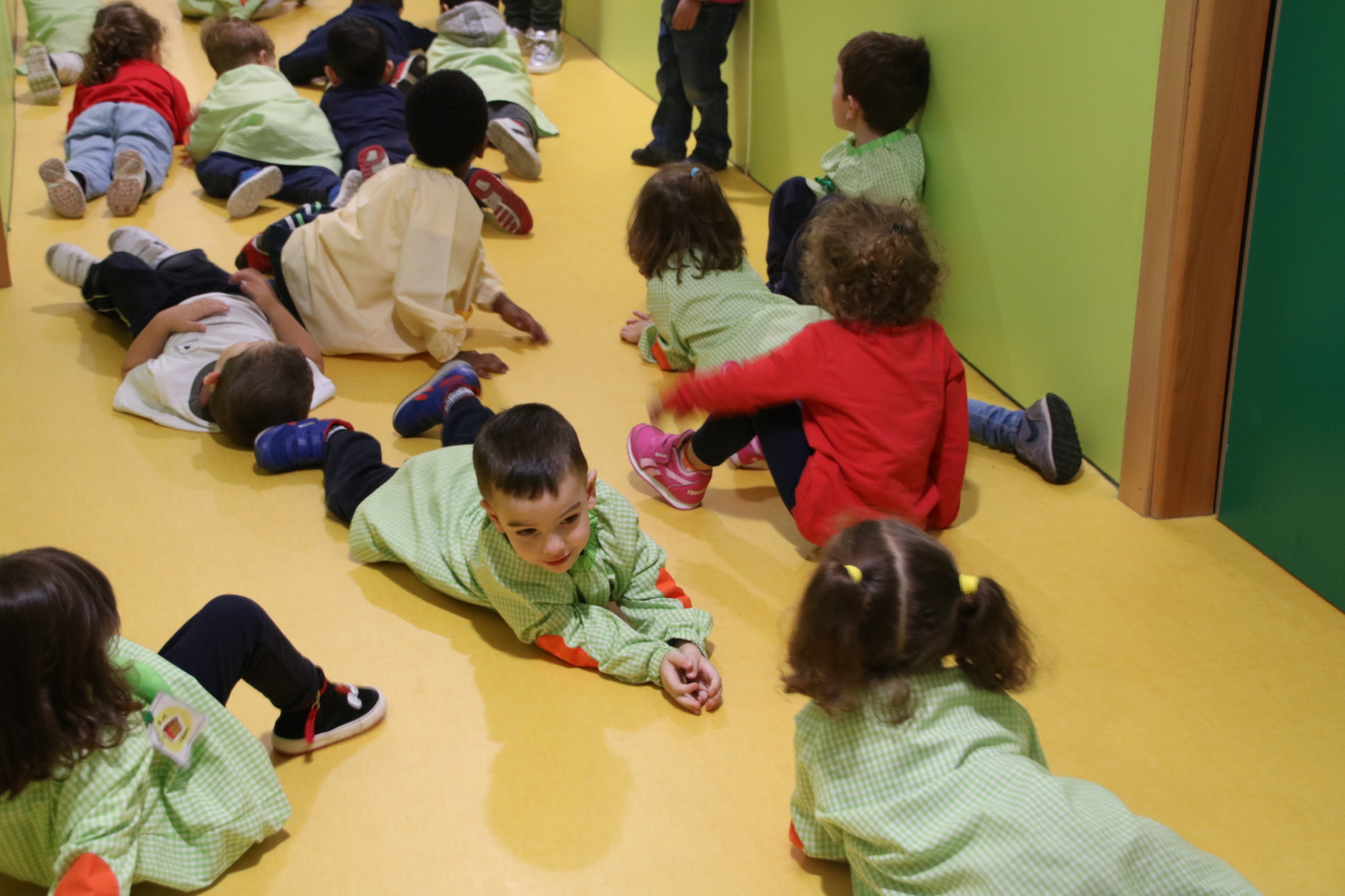 imagen de los alumnos de infantil