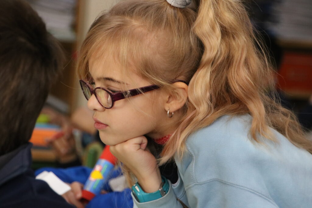 imagen de los alumnos de primaria