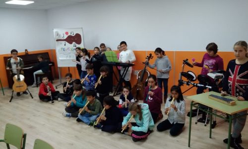 imagen del aula de música