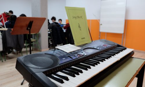 imagen del aula de música