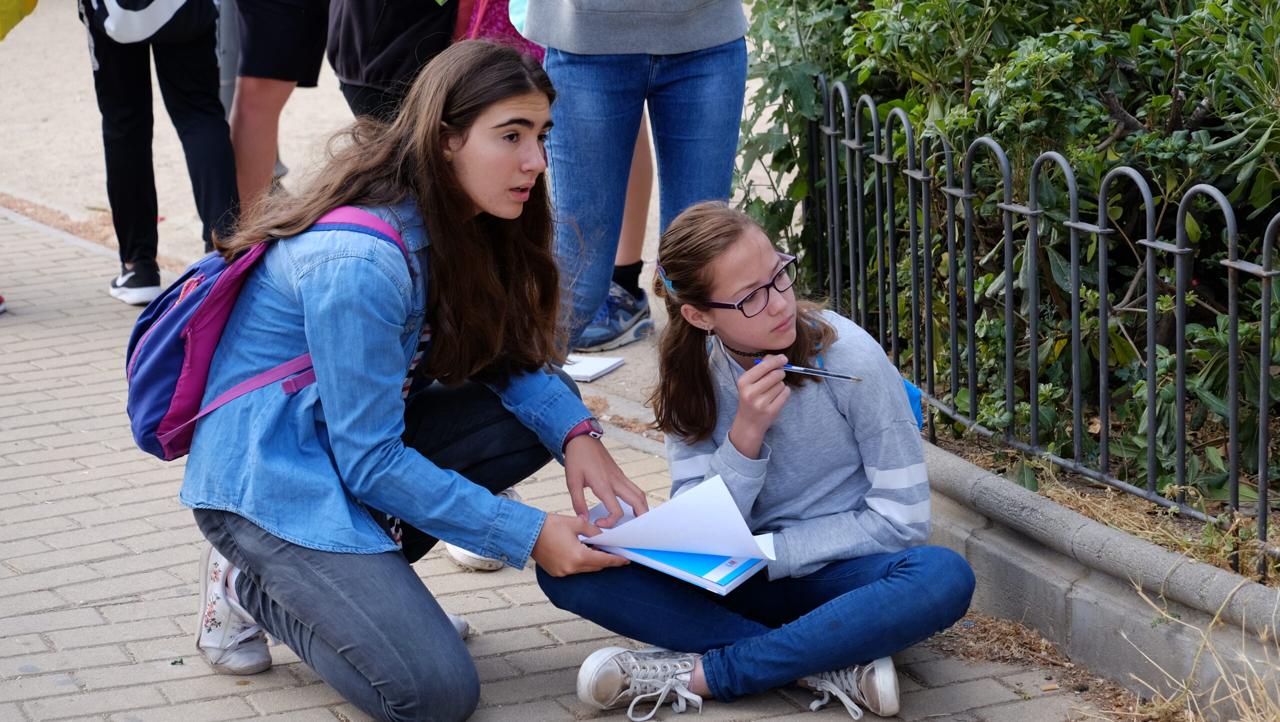 imagen de los alumnos de secundaria