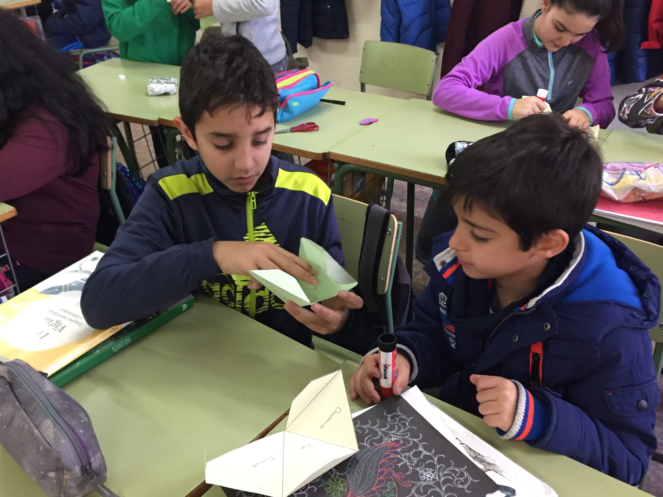 imagen de los alumnos de secundaria