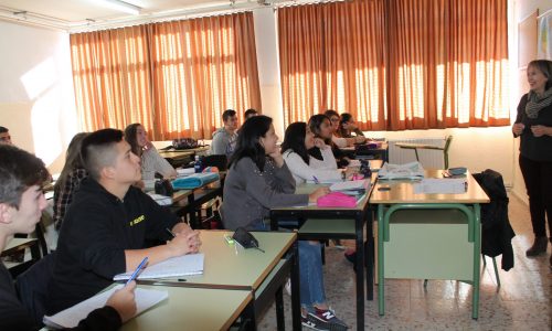 imagen de un aula de secundaria